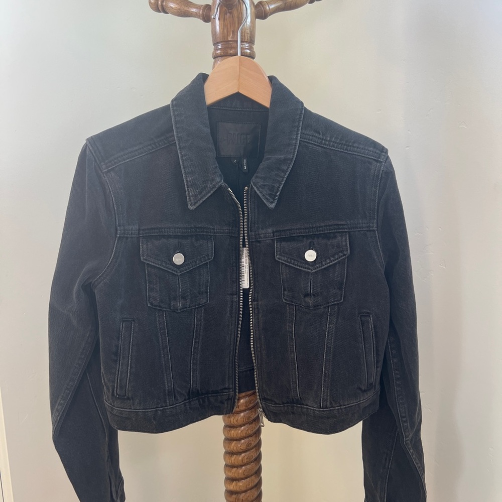 NWT PAIGE Relaxed Vivienne Cropped Jacket